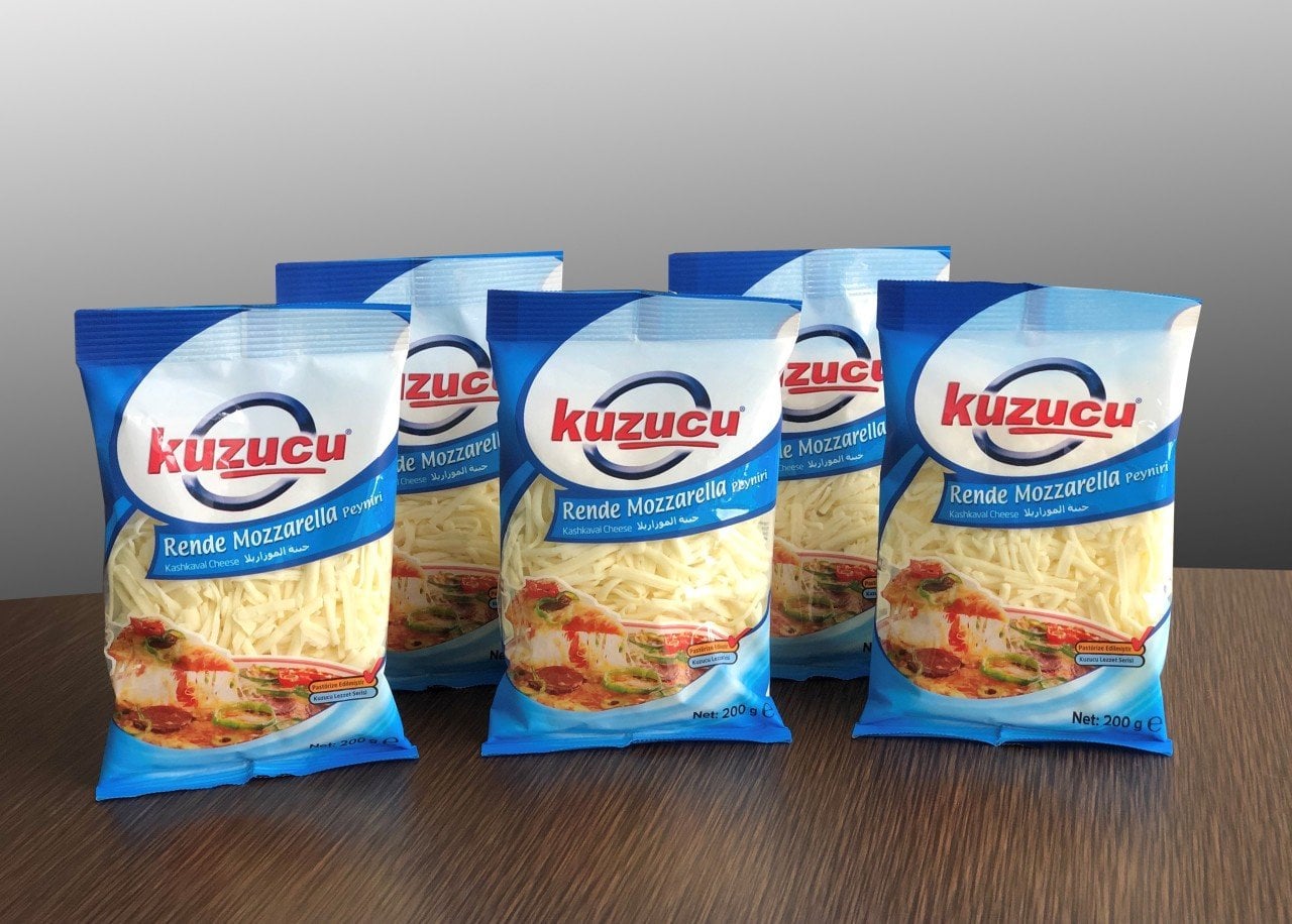 Kuzucu 5'li Rende Mozarella Paketi